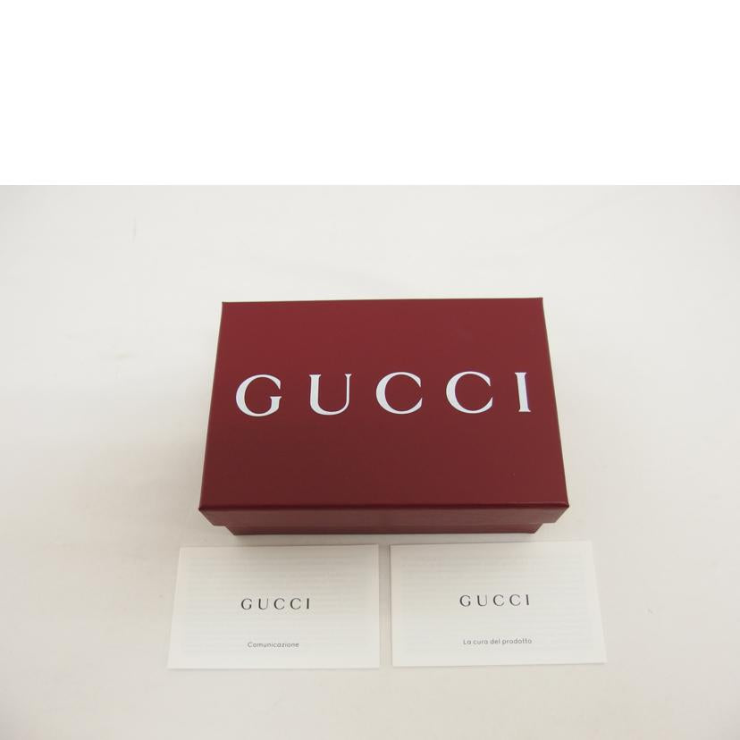 GUCCI グッチ/カードケース／フラップ／ロゴ／レザー/771152//218*/Aランク/04