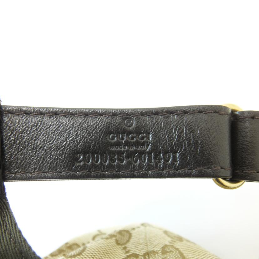GUCCI グッチ/GGキャンバスベースボールキャップ／Lサイズ59/200035//601***/Aランク/88