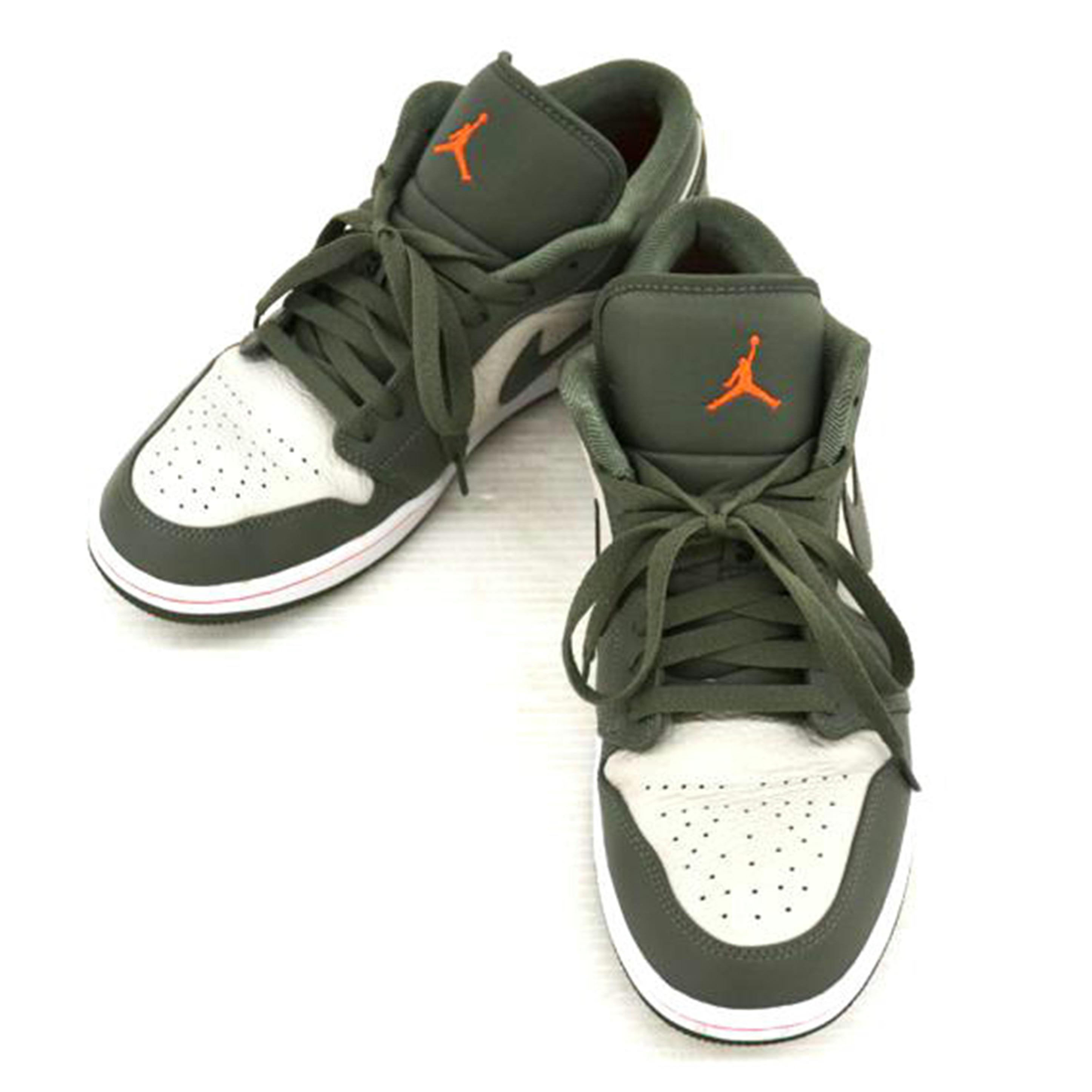 NIKE/エアジョーダン1ロー／ミリタリーグリーン/553558-121//ｻｲｽﾞ:28cm/ABランク/75