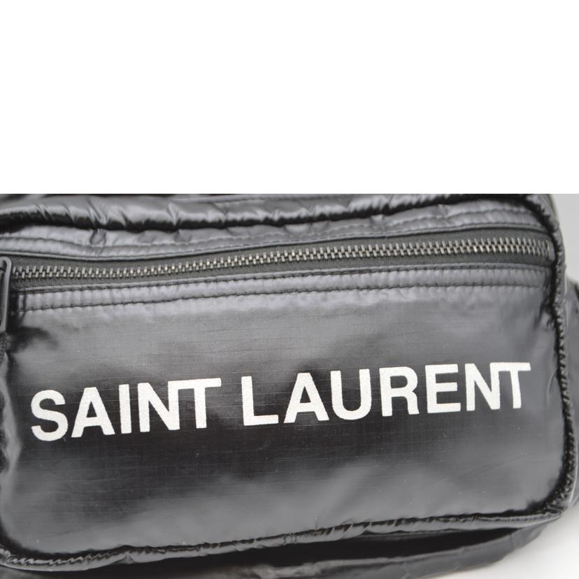 SAINT　LAURENT サンローラン/ヌックスポリアミドナイロンボディバッグ/581375//043*/ABランク/89