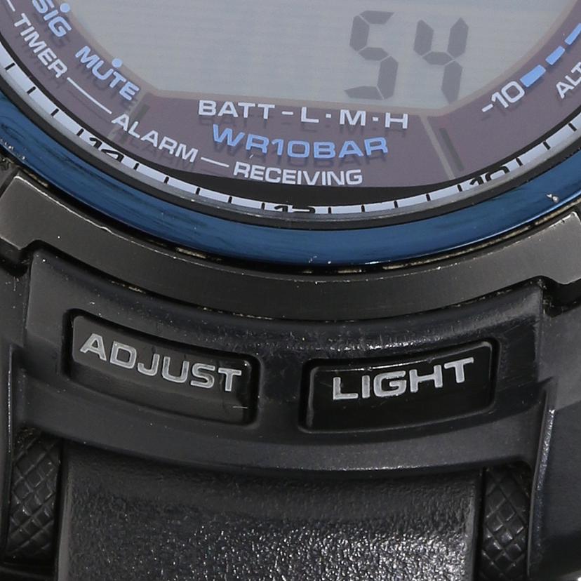 CASIO カシオ/PRO　TREK／ブラック×ブルー／電波ソーラー/PRW-2000Y-1JF//201*****/ABランク/06