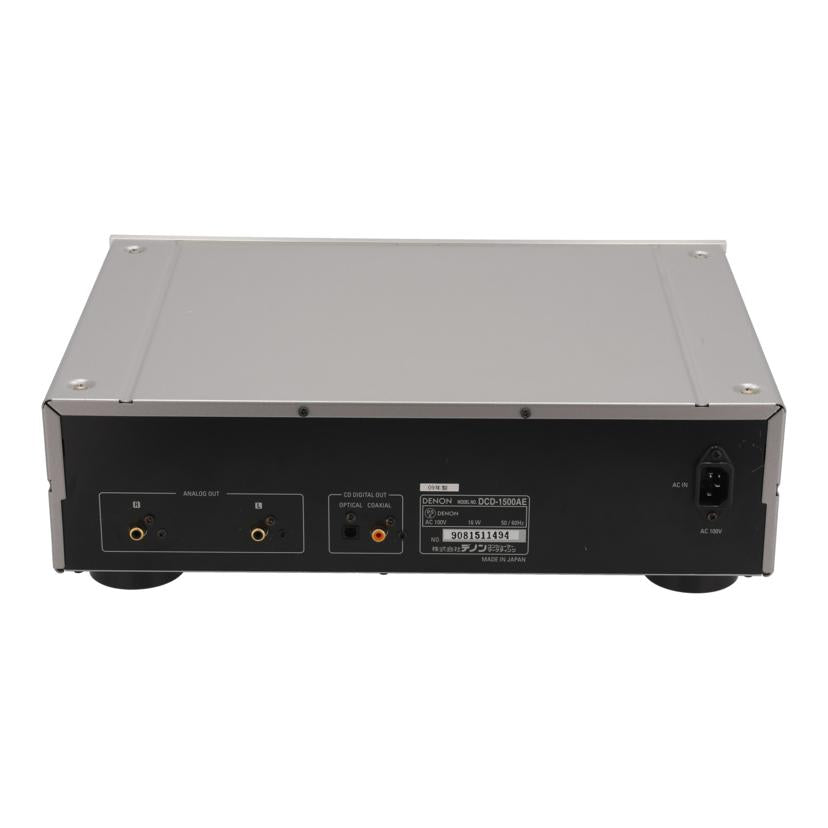DENON デノン /SACDプレーヤー/DCD-1500AE//9081511494/Bランク/62