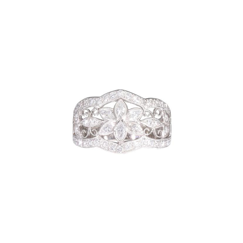 Pt900ダイヤリング0．81ct＃12//ABランク/06