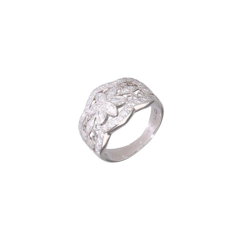 Pt900ダイヤリング0．81ct＃12//ABランク/06