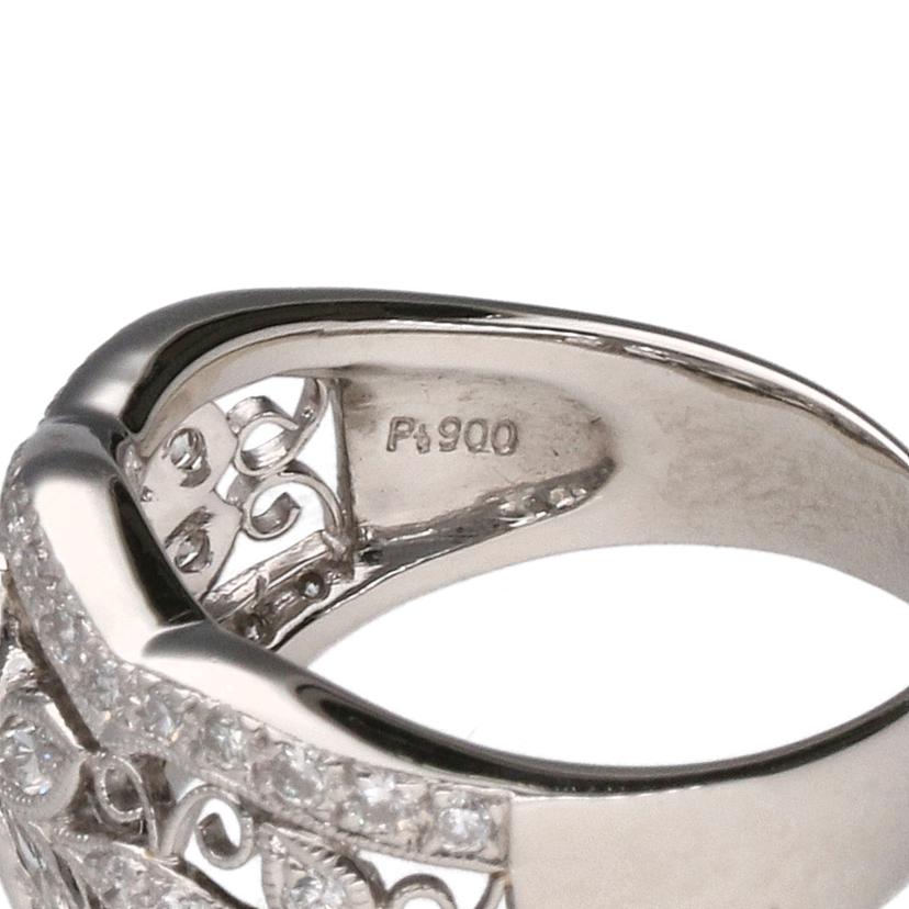 Pt900ダイヤリング0．81ct＃12//ABランク/06