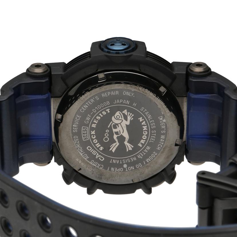 CASIO カシオ/G－SHOCK／フロッグマン／電波ソーラー/GWF-D1000B-1JF//201*****/SAランク/24