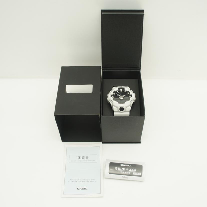 CASIO カシオ/G－SHOCK／アナデジ／ホワイト/GA-700-7AJF//EAC***/SAランク/06