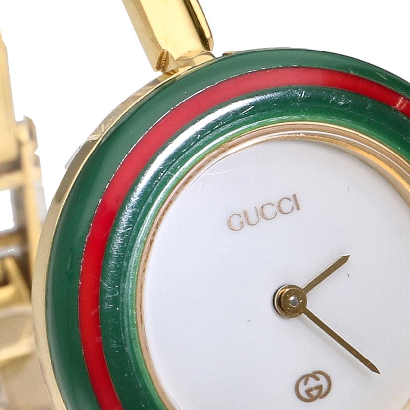 GUCCI グッチ/チェンジベゼルウォッチ／レディース／クオーツ/11/12//049****/ABランク/89