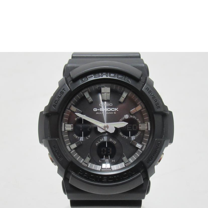 CASIO/G－SHOCK／デジアナ／ソーラー電波/GAW-100B//ABランク/63