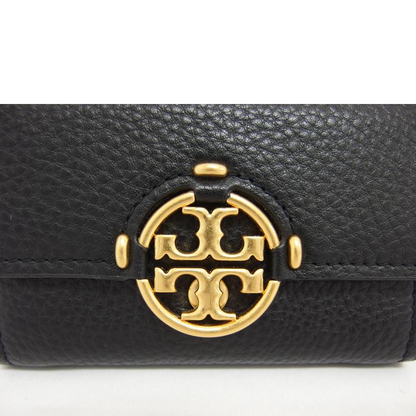 TORY　BURCH トリーバーチ/ミラーミニウォレット／ブラック//ABランク/04