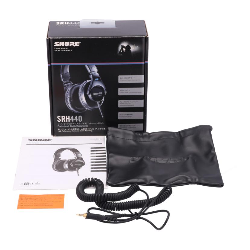 SHURE シュア　/ヘッドホン/SRH440-A//3PI0811776/Bランク/77