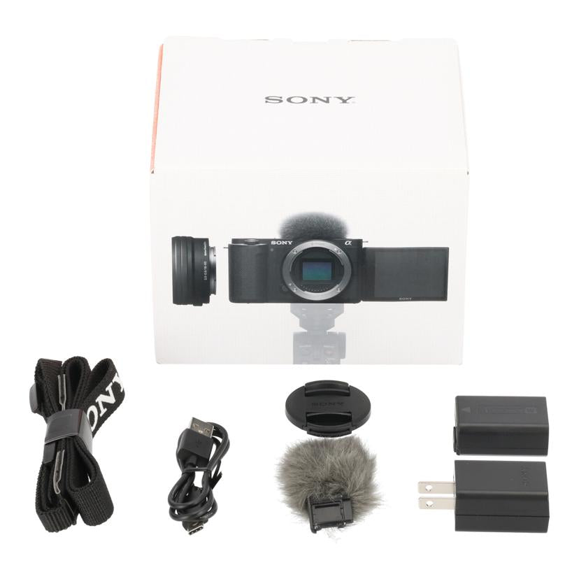 SONY ソニー/ミラーレス一眼　PZレンズキット／VLOGCAM/ZV-E10L ﾚﾝｽﾞｷｯﾄ//3021092/ABランク/62