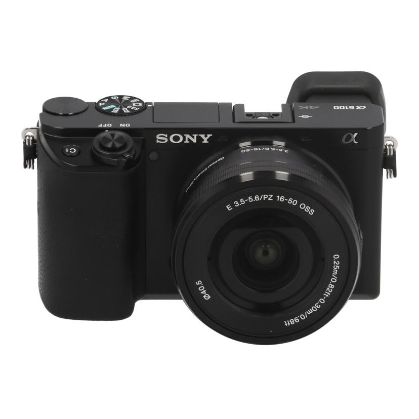 SONY　 ソニー　/ミラーレス一眼　ダブルズームキット／α6100/ILCE-6100Y//S013029634D/Bランク/18