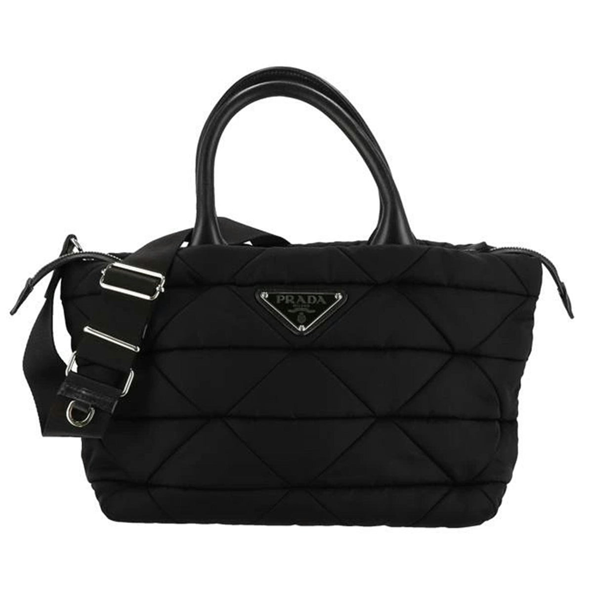 PRADA プラダ/スモールパテッドRe－NYLON トートバッグ/1BG373//Aランク/91