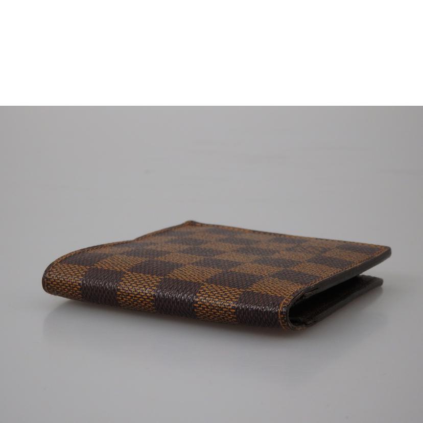 LOUIS　VUITTON ルイ・ヴィトン/ポルトフォイユ・マルコ　エベヌ／ダミエ/N61675//CA1***/ABランク/76
