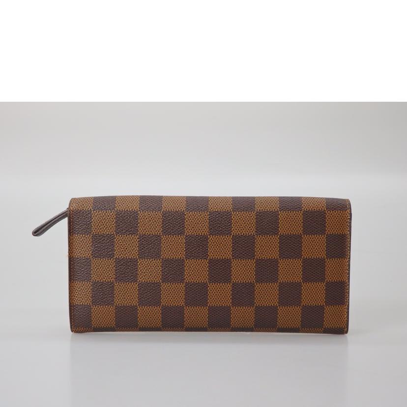 LOUIS　VUITTON ルイ・ヴィトン/ポルトフォイユ・ロン・モデュラブル　エベヌ／ダミエ/N63093//MI3***/Bランク/76