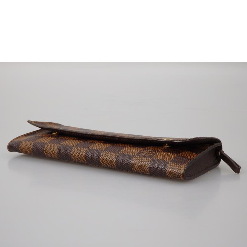 LOUIS　VUITTON ルイ・ヴィトン/ポルトフォイユ・ロン・モデュラブル　エベヌ／ダミエ/N63093//MI3***/Bランク/76