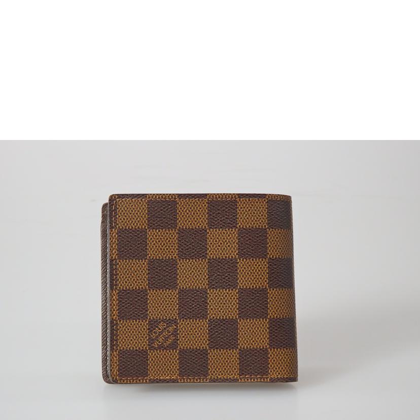 LOUIS　VUITTON ルイ・ヴィトン/ポルトフォイユ・マルコ　エベヌ／ダミエ/N61675//CA0***/ABランク/76