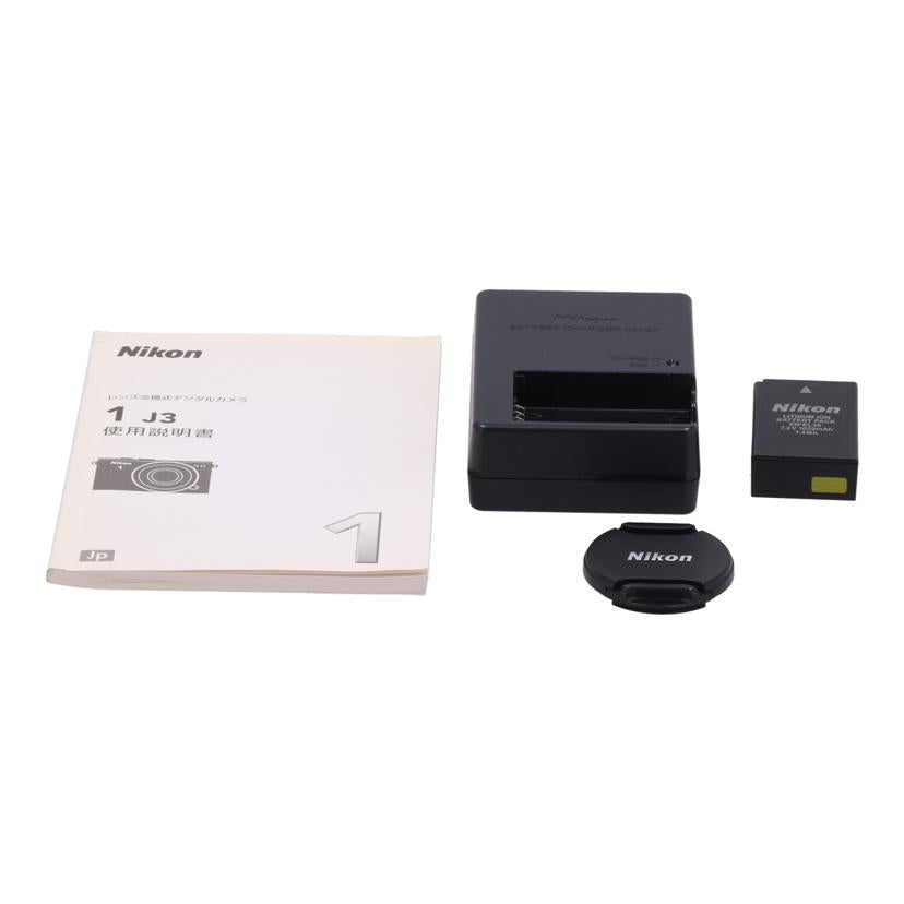 Nikon ニコン/ミラーレス一眼　レンズキット/Nikon1 J3 ﾚﾝｽﾞｷｯﾄ//21003394/Cランク/05