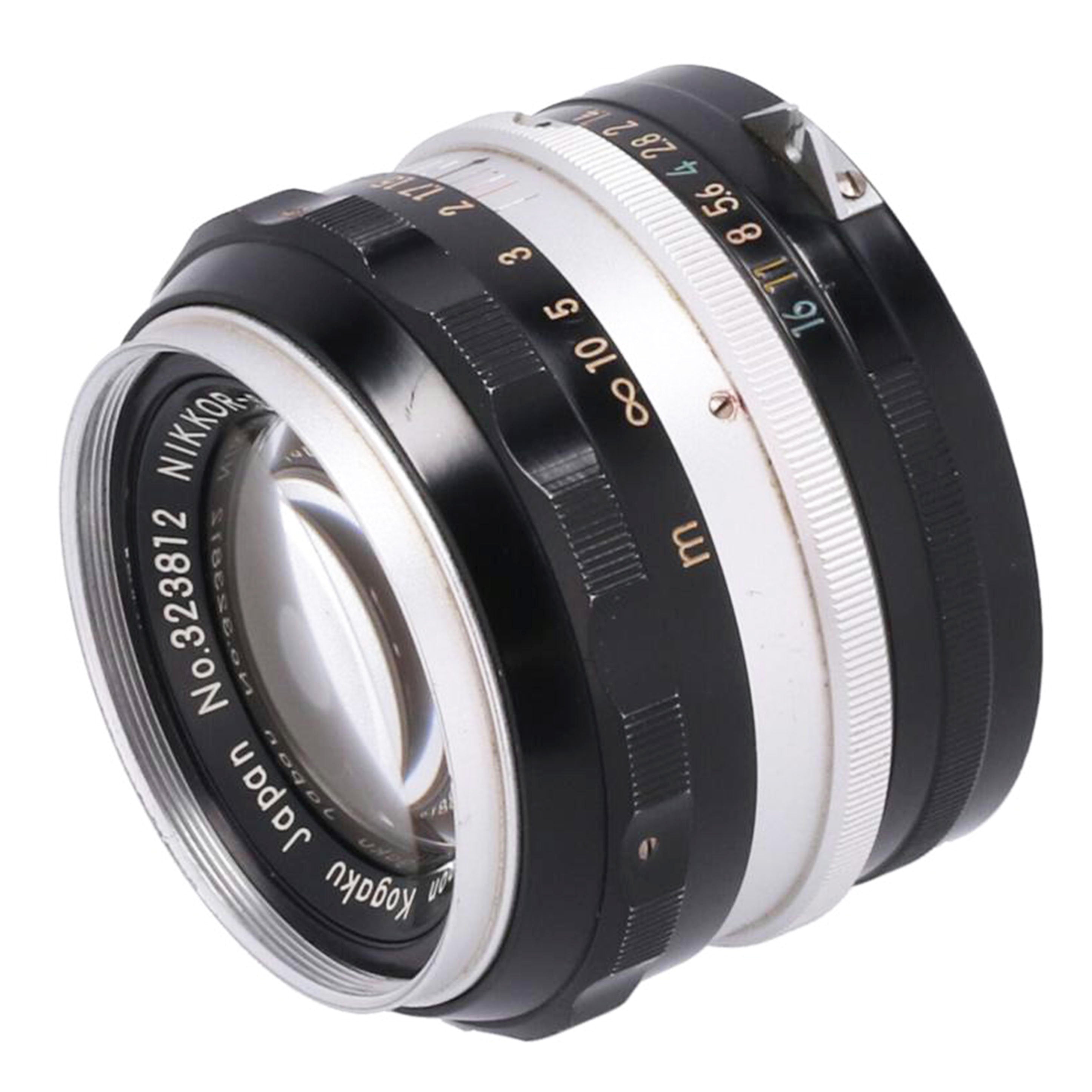 Nikon ニコン　/交換レンズ／50mm/S Auto 50mm F1.4//323812/BCランク/03