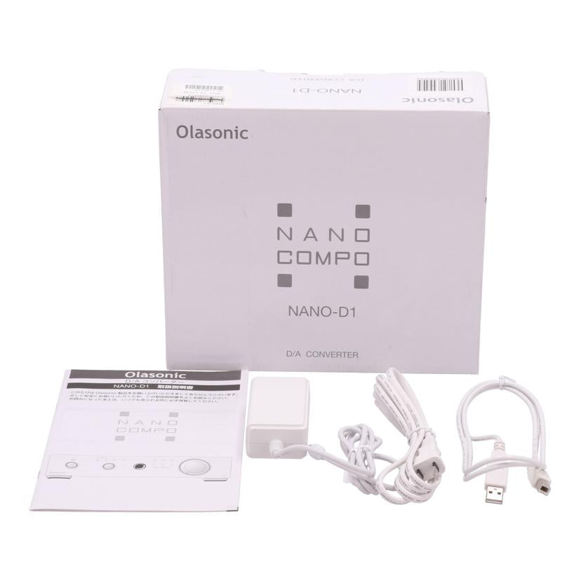 Olasonic オラソニック　/D／Aコンバーター/NANO-D1//1100419/Bランク/09