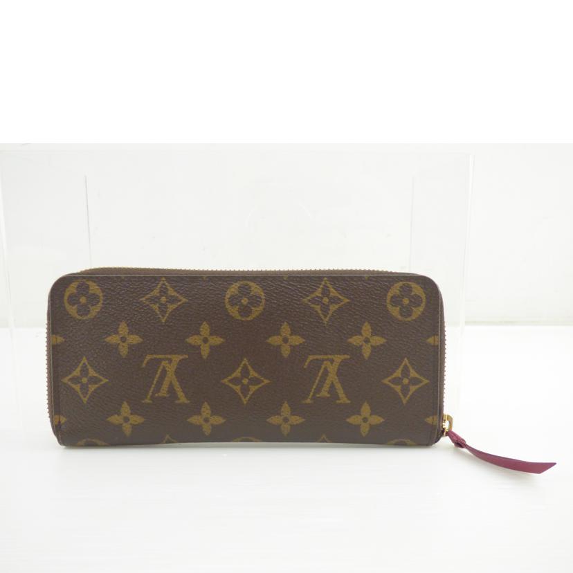 LOUIS　VUITTON ルイ・ヴィトン/ポルトフォイユクレマンス／モノグラム／フューシャ/M60742//CT3***/Bランク/64