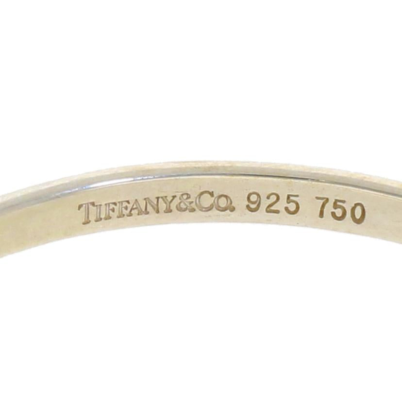 Tiffany ティファニー/フック＆アイ／シルバー×750バングル//ｻｲｽﾞ:約17cm/Aランク/91
