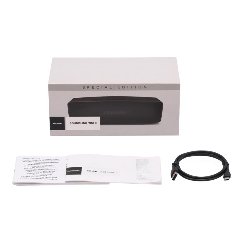 BOSE ボーズ/ワイヤレススピーカー／SoundLink　Mini　II　Special　Edition/835799-0100//080752P21866889A2/Bランク/62