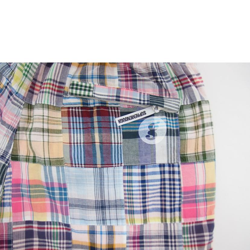 Supreme×GOODENOUGH シュプリーム×グッドイナフ/パッチワーク／フルジップトラックパンツ//SAランク/04