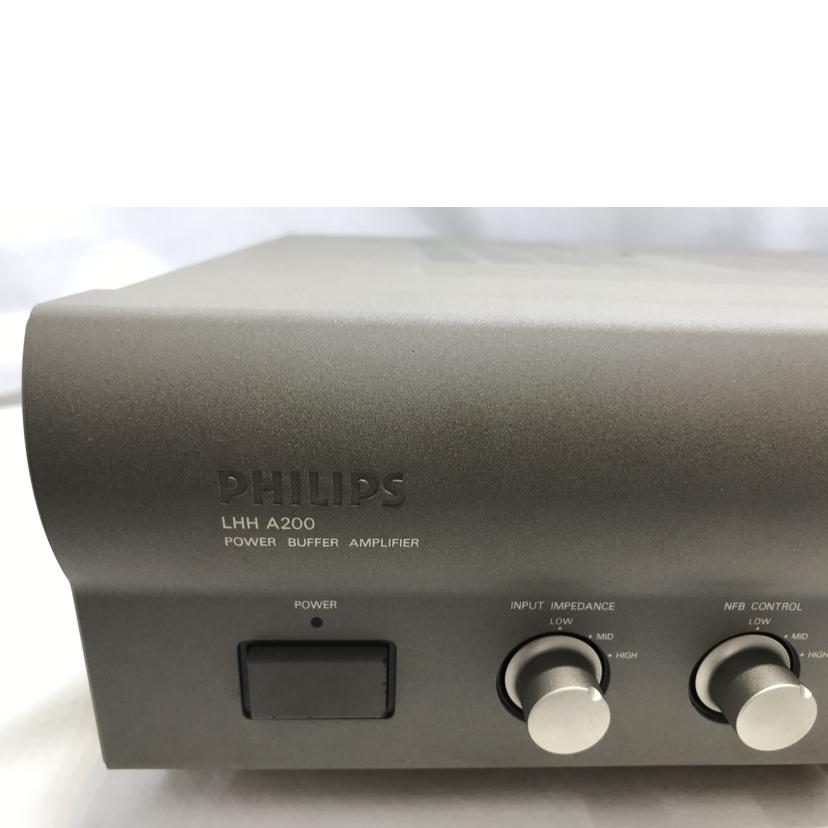 PHILIPS フィリップス/パワーバッファー　　アンプリファイヤー/LHH-A200//MZ009515030077/ABランク/51