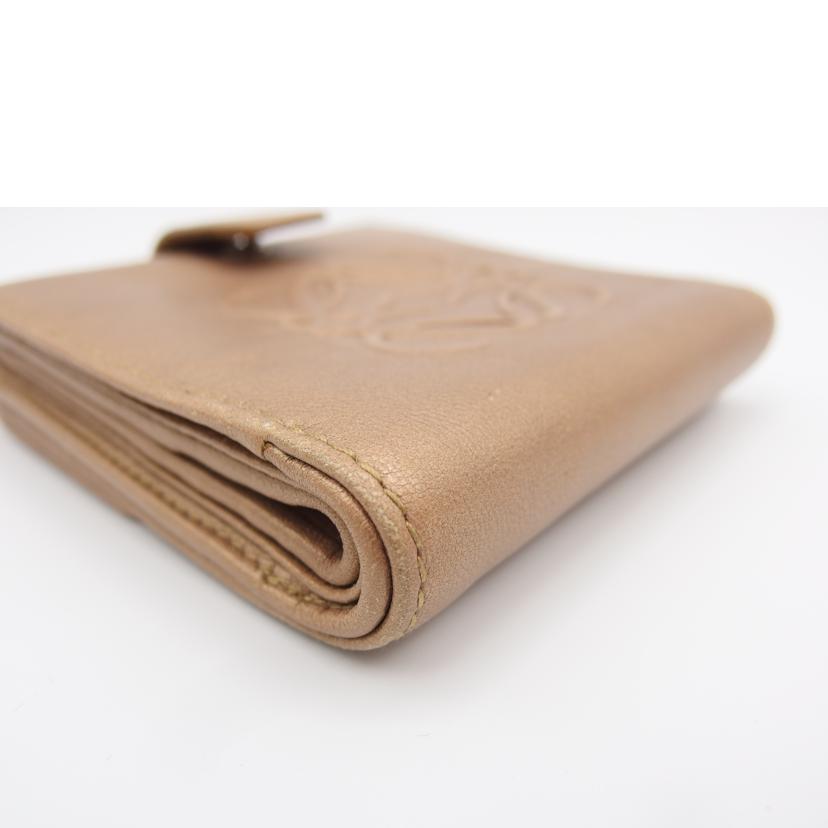 LOEWE ロエベ/二つ折りコンパクトウォレット/060804//Bランク/04