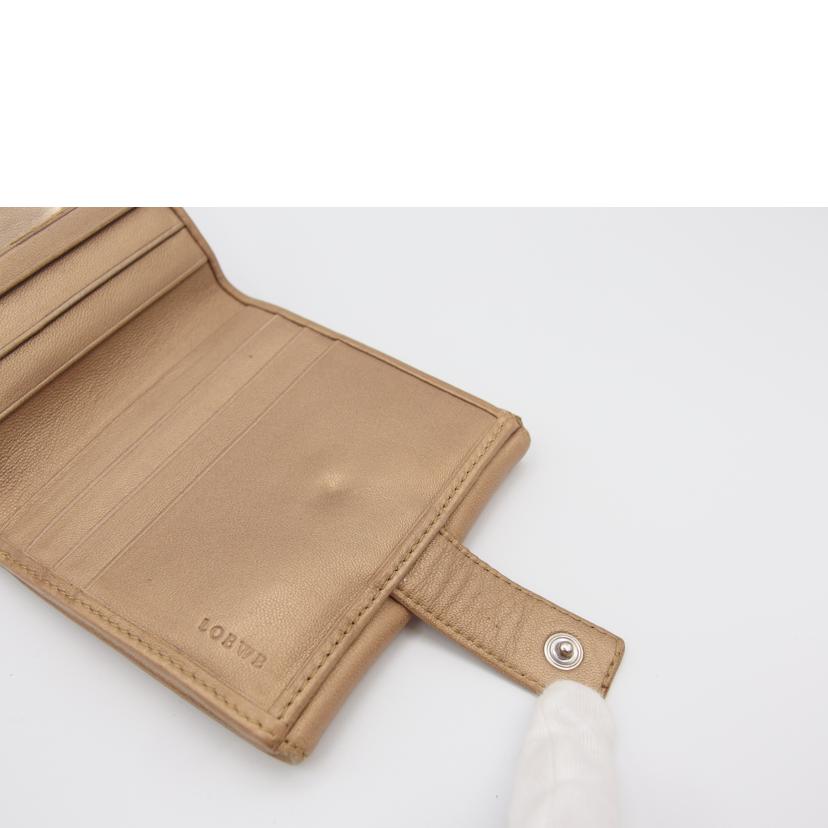 LOEWE ロエベ/二つ折りコンパクトウォレット/060804//Bランク/04