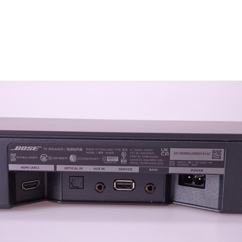 BOSE ボーズ/TV　Speaker/838309-3100//080866J40800141AE/Aランク/76
