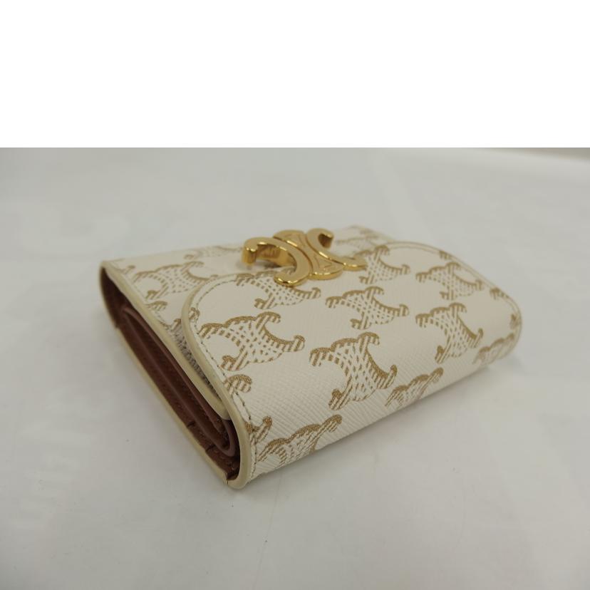 CELINE セリーヌ/トリオンフ折り財布//Aランク/82