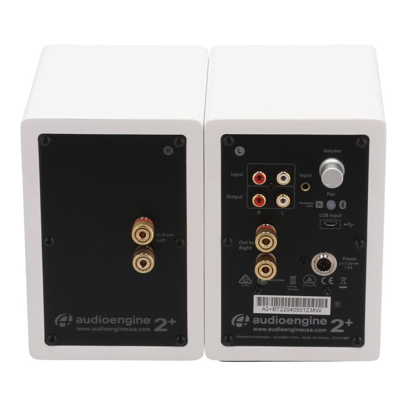 Audioengine オーディオエンジン/ワイヤレススピーカー/A2+ WIRELESS//A2+BT22040501238W/Aランク/62