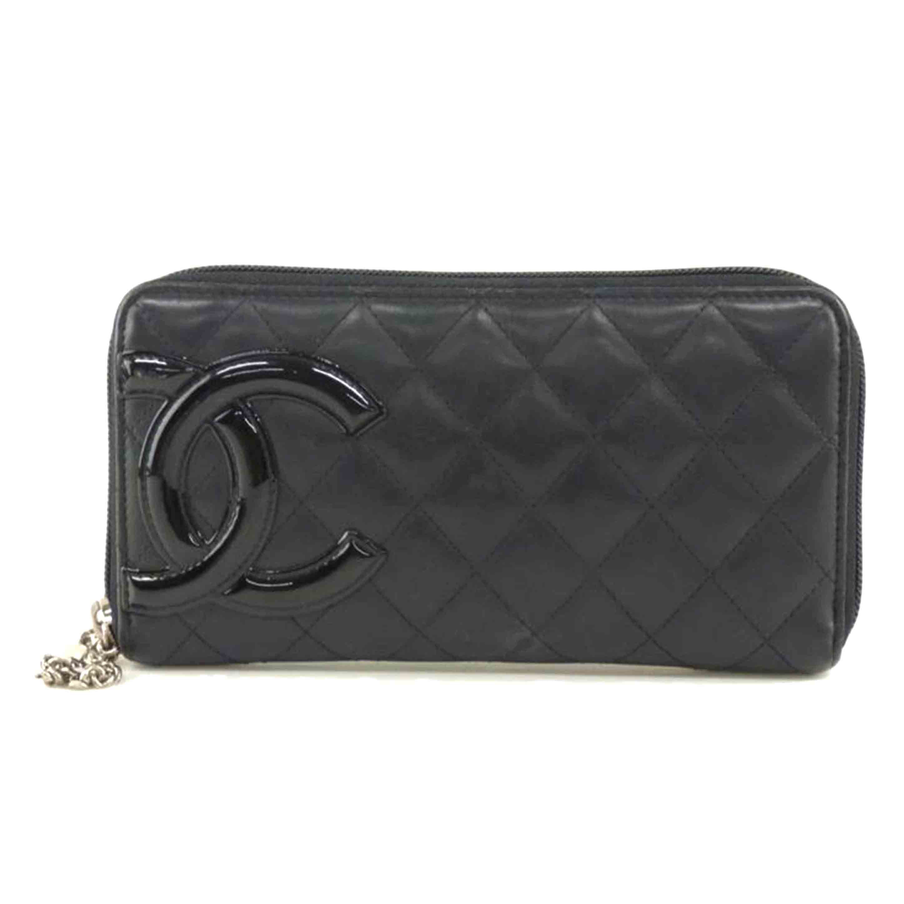 CHANEL シャネル/カンボラインラウンドファスナー長財布//187*****/Bランク/64