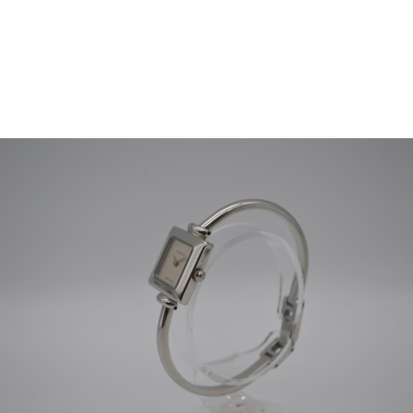 GUCCI グッチ/グッチスクエアバングルレディースクォーツ/1900L//014****/Bランク/89