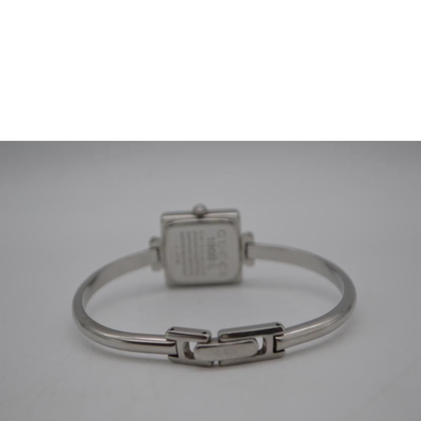 GUCCI グッチ/グッチスクエアバングルレディースクォーツ/1900L//014****/Bランク/89
