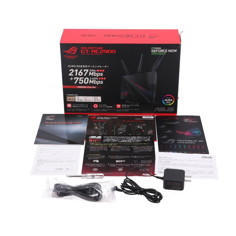 ASUS エイスース　/ゲーミングルーター／ROG　Rapture/GT-AC2900//KBIJ2G000015/Bランク/77
