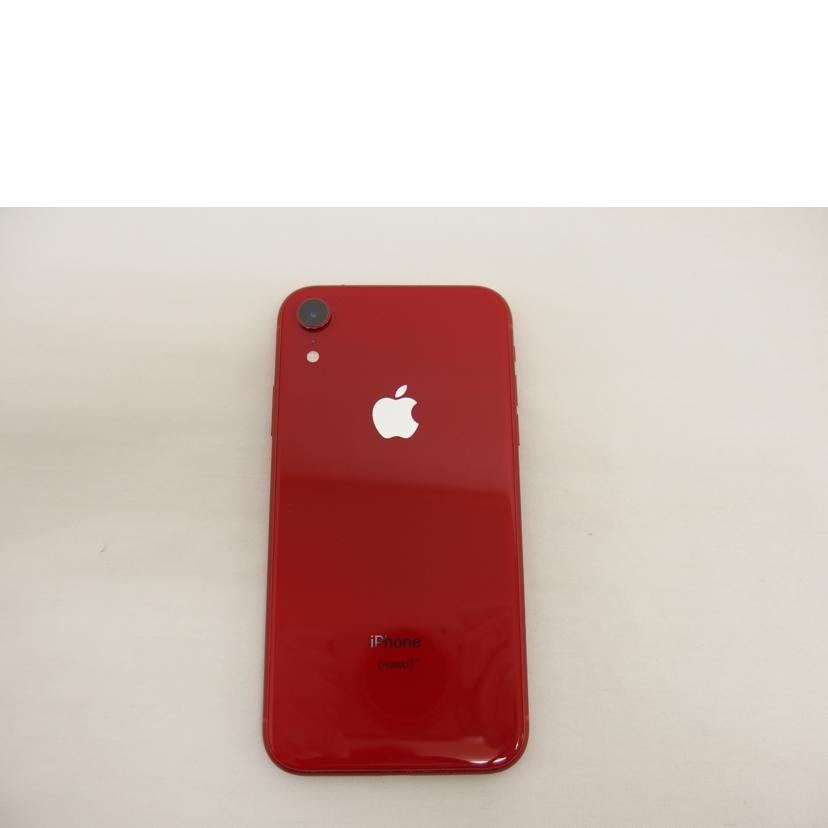 Aplle アップル/iPhone　XR／128GB／プロダクトレッド／SIMロックあり/MT0N2J/A//F4GXL00XKXLL/Bランク/04