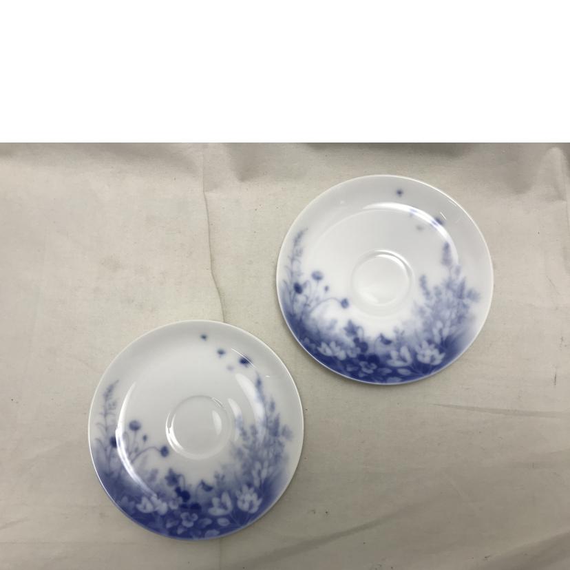 大倉陶園 おおくらとうえん/フラワーガーデン　ペア　カップ＆ソーサー//Bランク/51