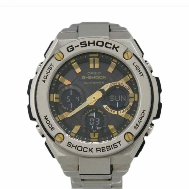 CASIO カシオ/G－SHOCK／SS／電波ソーラー/GST-W110D//Aランク/76