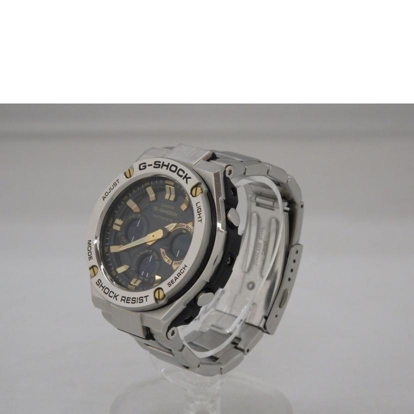 CASIO カシオ/G－SHOCK／SS／電波ソーラー/GST-W110D//Aランク/76