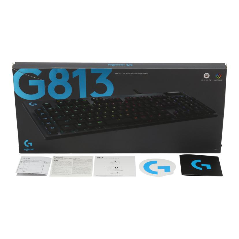Logicool ロジクール /ゲーミングキーボード/G813-TC//1937MR041949/Bランク/75