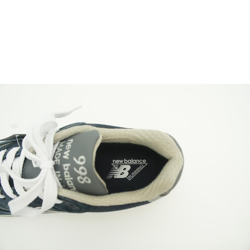 new　balance ニューバランス/998／ネイビー/U998NV//Sランク/75