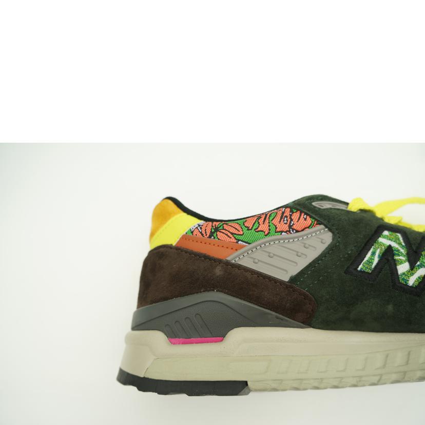 new　balance ニューバランス/998／グリーン／ブラウン/M998AWK//SAランク/75