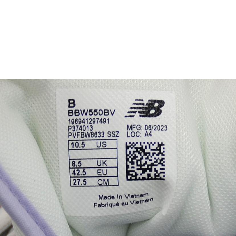 NB/550／パープル/BBW550BV//ABランク/75