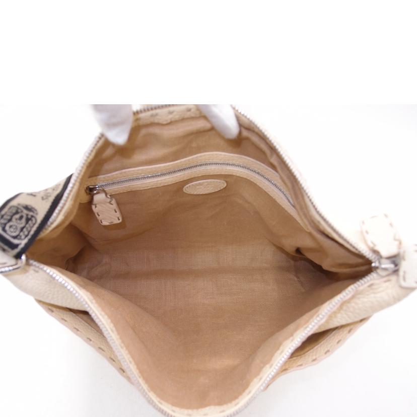 ＦＥＮＤＩ フェンディ　レザー　斜め掛け　肩掛け　レディース/セレリアショルダー／ベージュ/8BT093//AC7****/ABランク/69