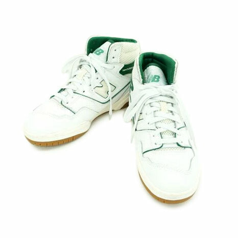 NB ニューバランス/エメレオンドレ×550ホワイト／グリーン/BB650RG1//Aランク/75