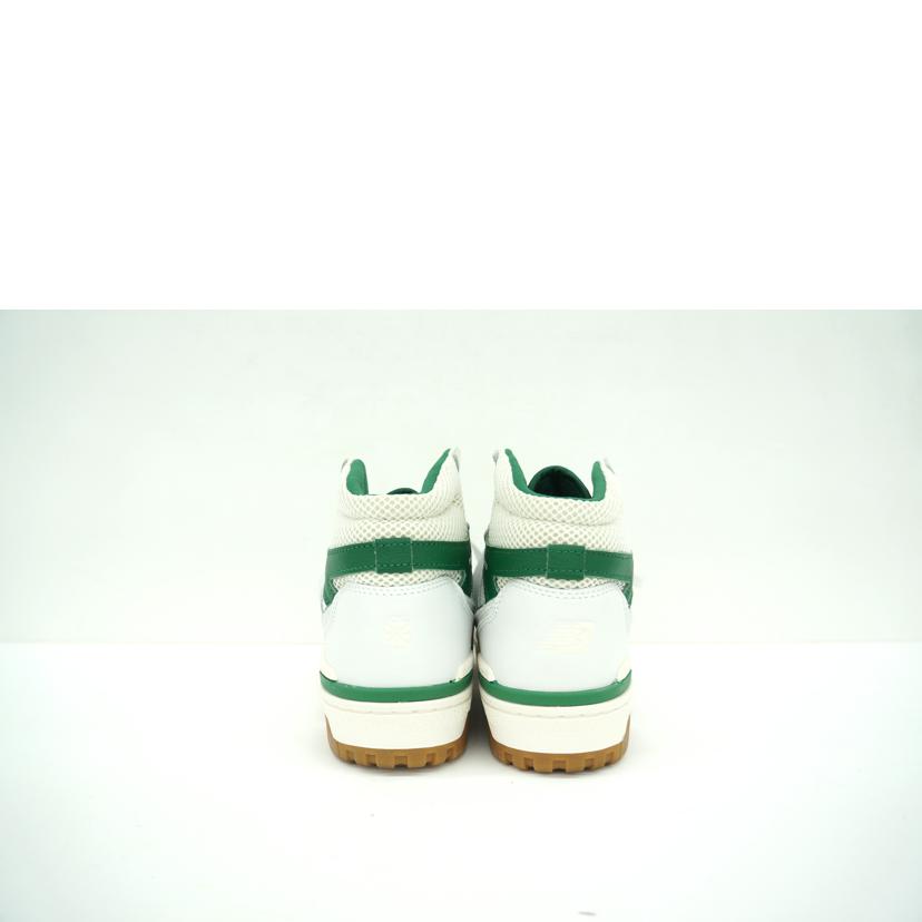 NB ニューバランス/エメレオンドレ×550ホワイト／グリーン/BB650RG1//Aランク/75